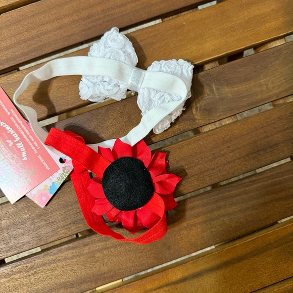 NWOT Handmade Christmas Headbands/ 4pcs / Baby
Girls/ Size: 3-6 months - Picture 5 of 8